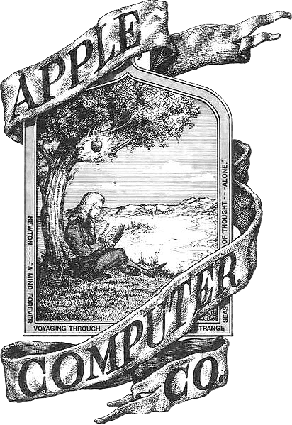 первый логотип apple