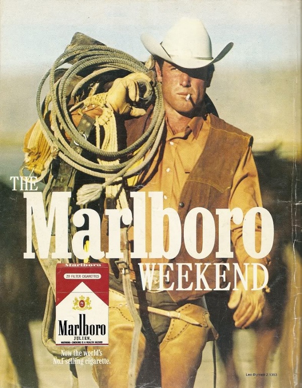 Реклама и образ жизни с Marlboro: Marlboro Man
