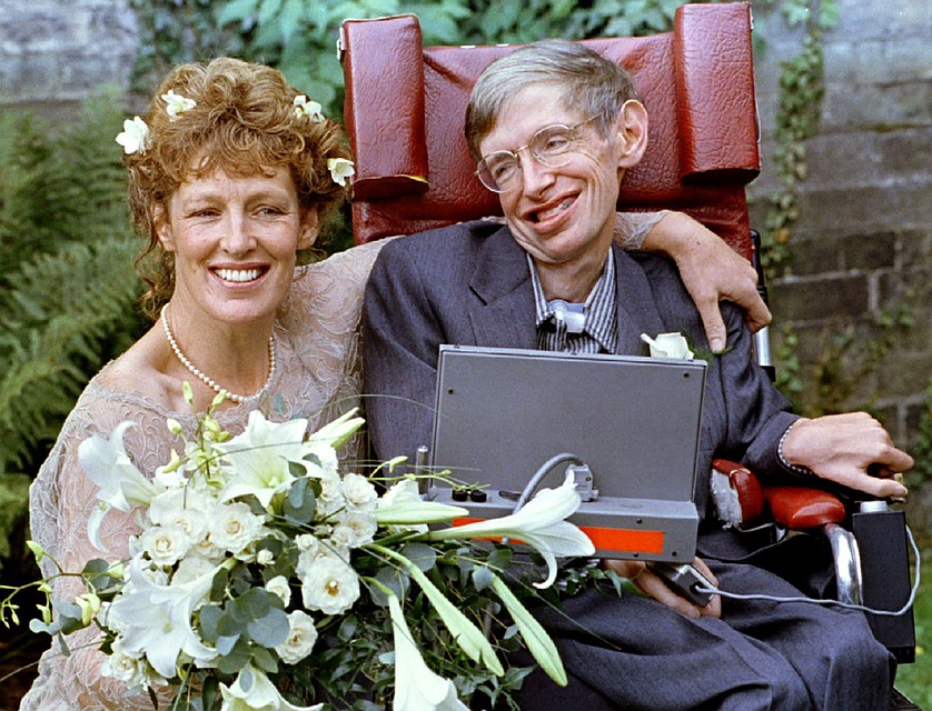 В 1995 году Хокинг женился на своей сиделке Элайн Мэйсон, с которой прожил в браке 11 лет. Фото: REUTERS