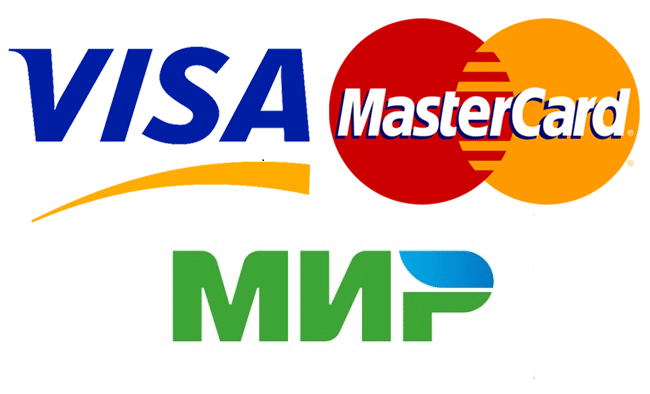 Кредитных карт – , Visa MasterCard